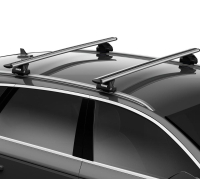  Багажник Thule WingBar Evo на крышу Lexus RX, 5-dr SUV с 2016 г., интегрированные рейлинги компании RackWorld