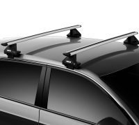  Багажник Thule WingBar Evo на гладкую крышу Audi A4, 4-dr sedan с 2016 г. в компании RackWorld