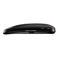  Автомобильный бокс Enroad Nomadix Pro XL 500 E Black, черный глянец компании RackWorld
