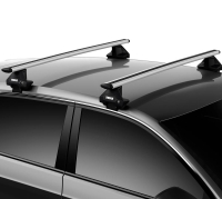  Багажник Thule WingBar Evo на гладкую крышу Audi A6, 4-dr sedan, 2011-2018 гг. компании RackWorld