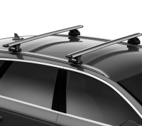 Багажник Thule WingBar Evo на крышу BYD Atto3, 5-Dr SUV с 2022 г., интегрированные рейлинги компании RackWorld