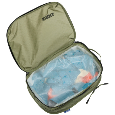  Сумка с разделителем для чистых и грязных вещей Thule Clean/Dirty PackingCube,светло-зеленая,3205119 компании RackWorld