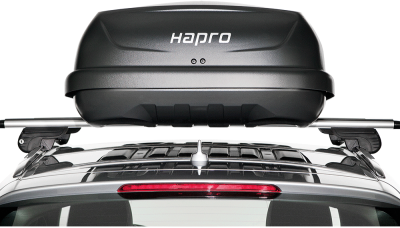 картинка Автомобильный бокс Hapro Traxer 6.6 серый матовый компании RackWorld